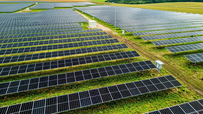 110/20 kV Ramonaičių transformatorinės pastotės nauja statyba (45 MW nauja saulės elektrinė)