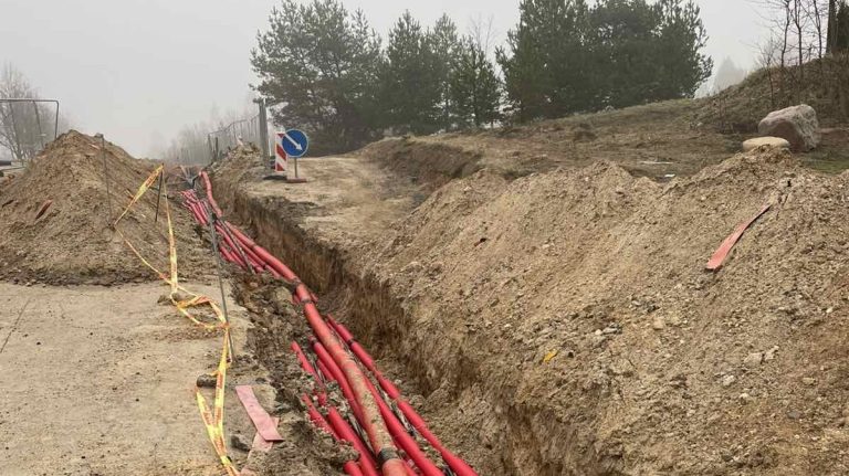 NV ESO elektros tinklų iškėlimo darbai