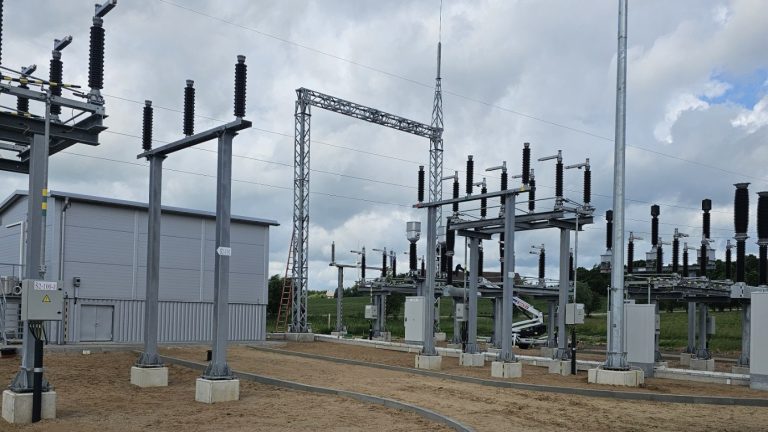 Naujos 110 kV Vidgirio transformatorinės pastotės statyba